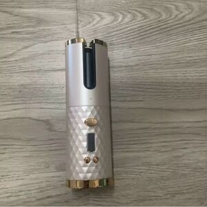 Gold and Silver Automatic Hair Curler
